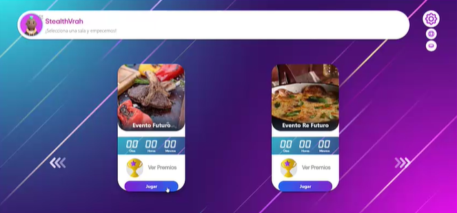Captura de pantalla del proyecto Catabum - Plataforma de contenido