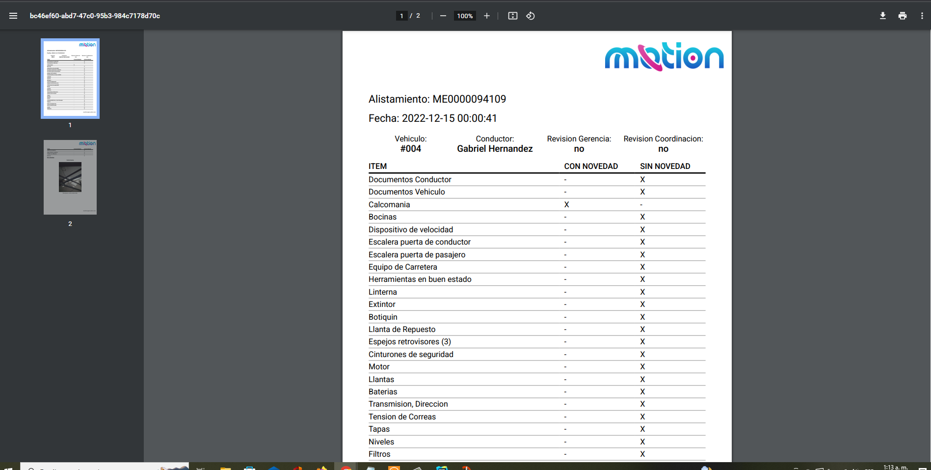 Gestión de inventario